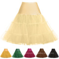 Grace Karin Tutu Petticoat Enjoliveur Crinoline jupe pour mariage robe vintage CL008922-17